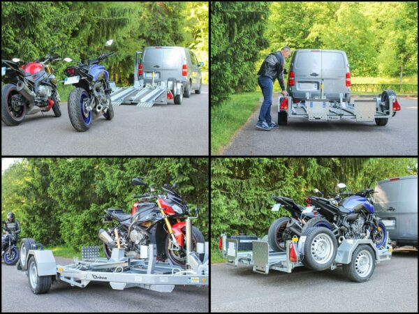 Debon Roadster Moto 2 kippbar +Ersatzrad +Staubox – Bild 14