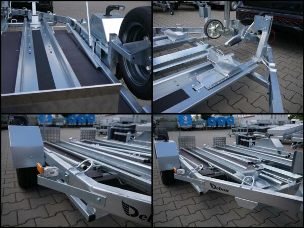 Debon Roadster Moto 2 kippbar +Ersatzrad +Staubox – Bild 4