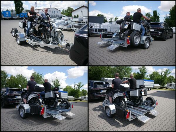 Debon Roadster Moto 2 kippbar +Ersatzrad +Staubox – Bild 10