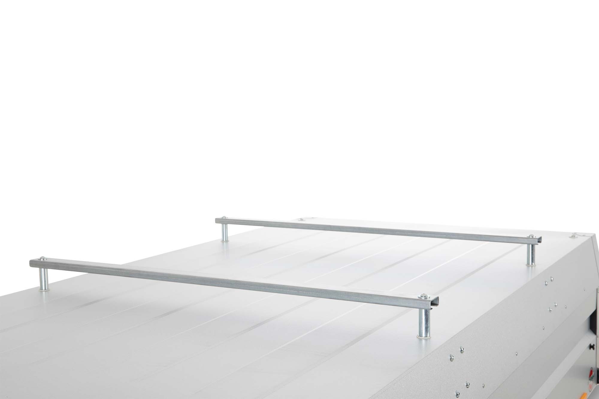 Stema Deckelanhänger 2,01x1,08m 850kg gebremst Bordwandaufsatz mit Reling – Bild 6