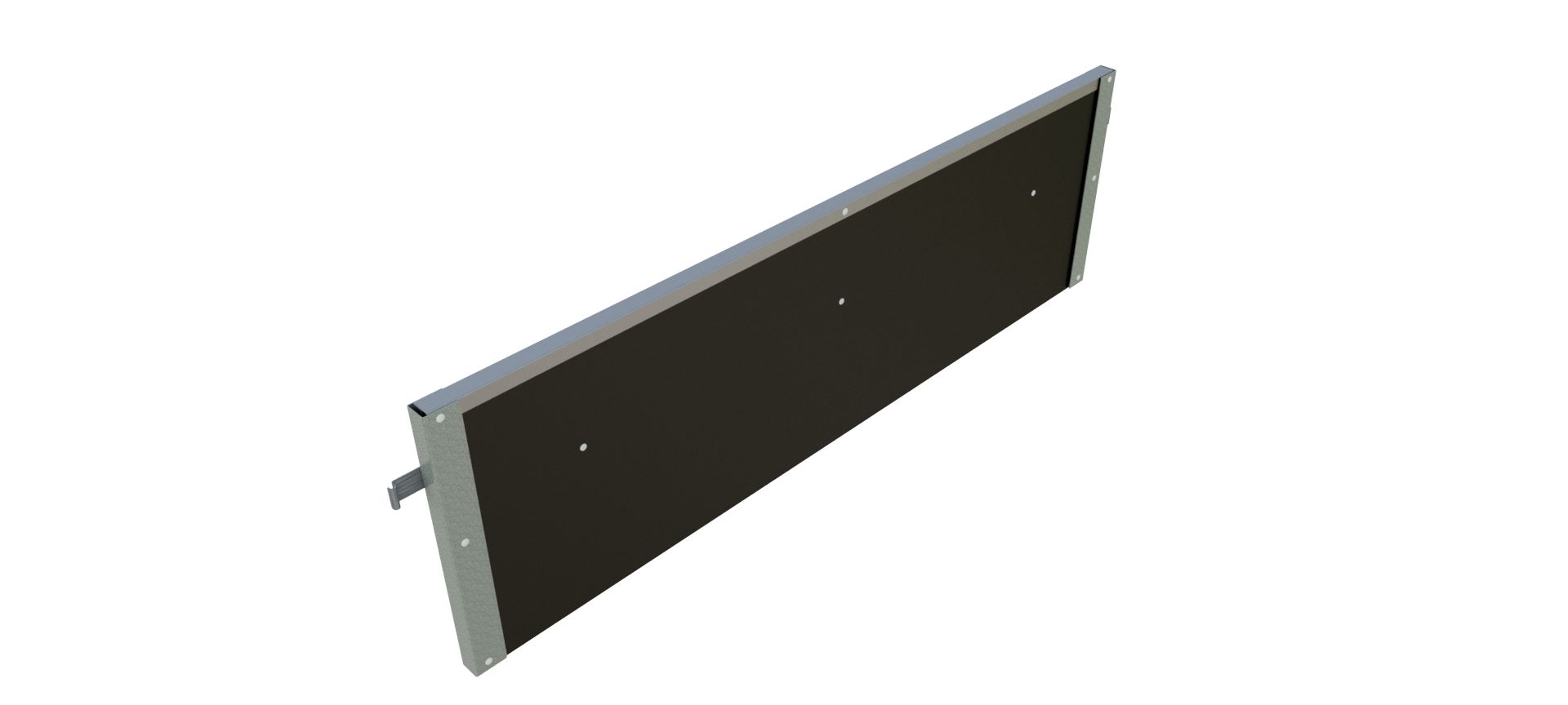 GA319 Rückwand als Auffahrschiene