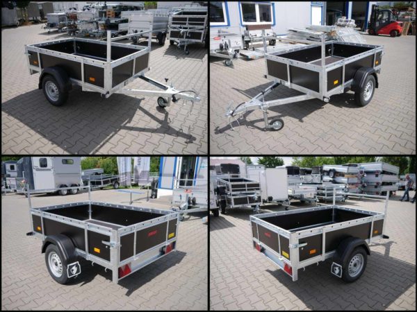 leichter und sehr stabiler ungebremster Hapert Anhänger
