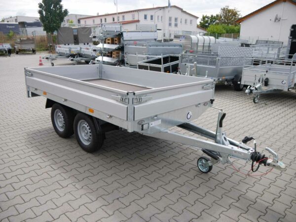 Hapert Azure H-2 2,80x1,60x0,30m 2000kg niedriges Fahrwerk – Bild 2