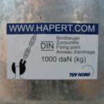 Hapert Azure H-2 4,05x1,80x0,30m 2700kg niedriges Fahwerk – Bild 7
