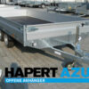 Hapert Azure H-2 4,05x1,80x0,30m 2700kg niedriges Fahwerk
