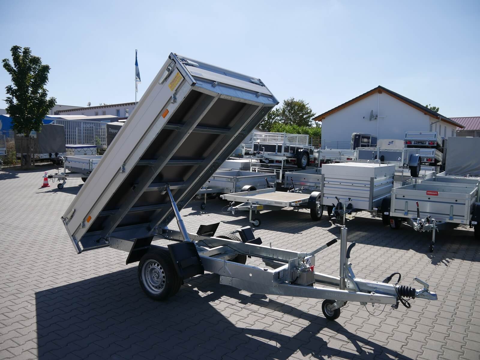 Hapert Cobalt HB-1 2,60×1,50×0,30m 1500kg Rückwärtskipper