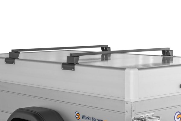 Saris McAlu Deckelanhänger 2,05x1,33x0,50m 750kg zwei Dachgepäckträger – Bild 4