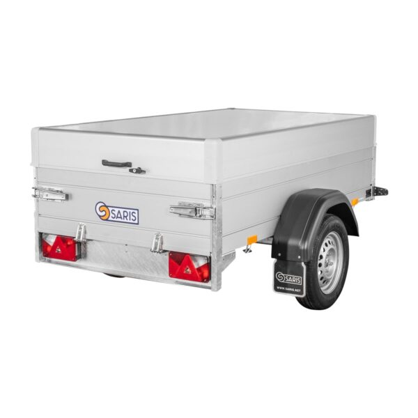 Saris McAlu Deckelanhänger 2,05x1,33x0,50m 750kg zwei Dachgepäckträger – Bild 6