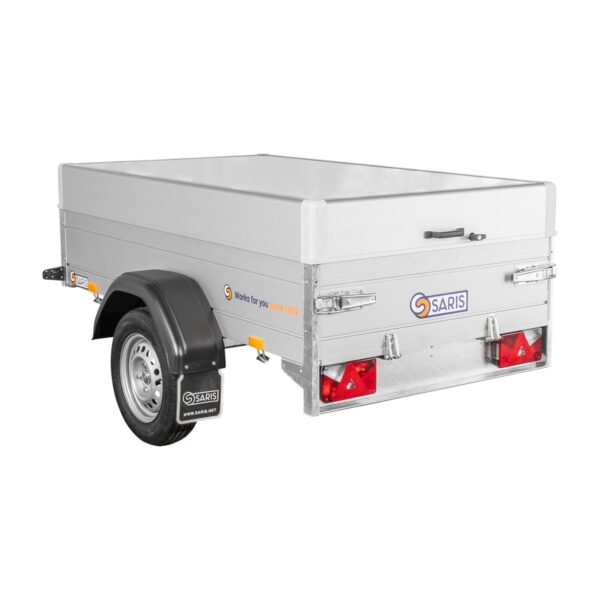 Saris McAlu Deckelanhänger 2,05x1,33x0,50m 750kg zwei Dachgepäckträger – Bild 7