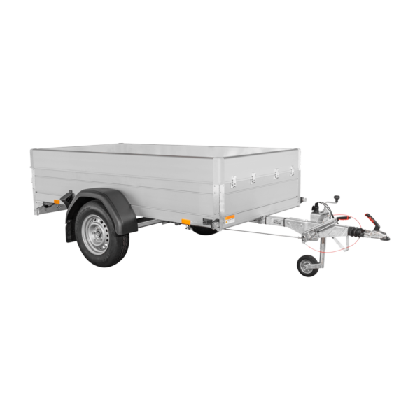 Saris McAlu Deckelanhänger 2,55x1,33x0,50m Dachgepäckträger 1350kg – Bild 6
