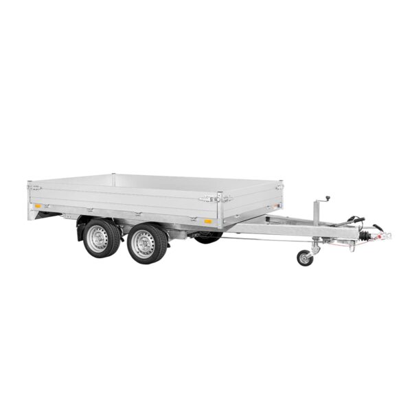 Saris K1 3,06x1,84x0,30m 3500kg Rückwärtskipper elektrisch Nothandpumpe – Bild 8