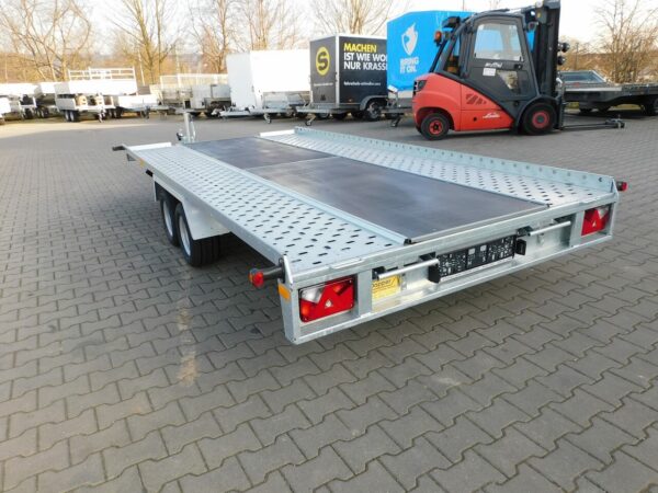 Stema ATOUR 4,00x2,03m 3000kg +geschlossener Boden – Bild 3