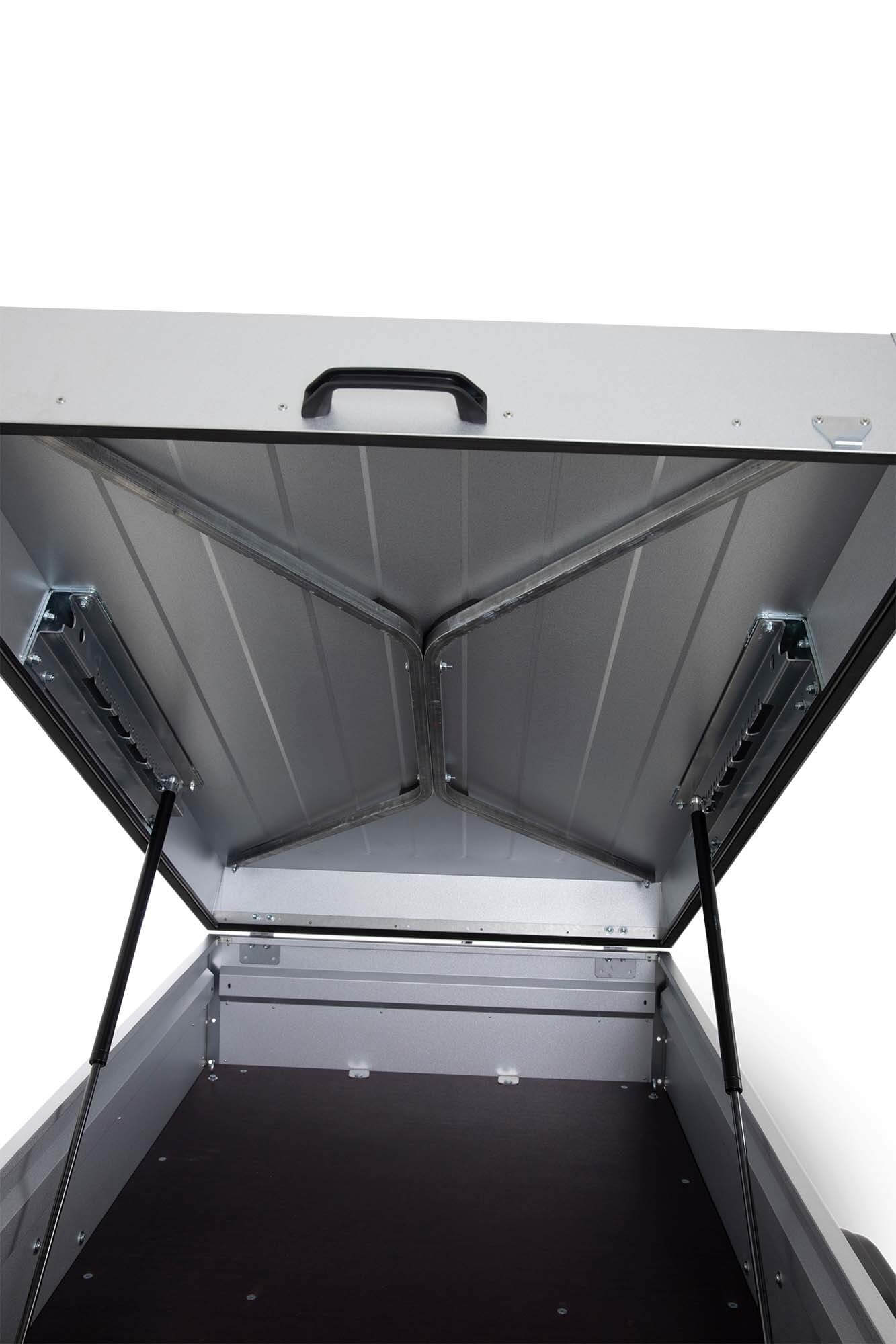 Stema Deckelanhänger 2,01x1,08m 850kg gebremst mit Reling – Bild 7