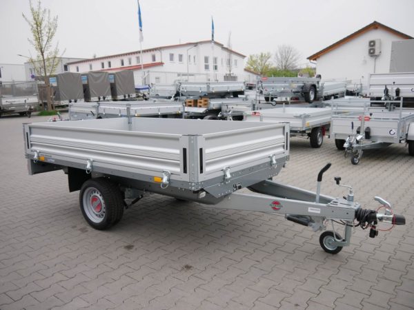 Stema Systema Hochlader Aluminium 2,51×1,53m 1300kg 100 Km/h