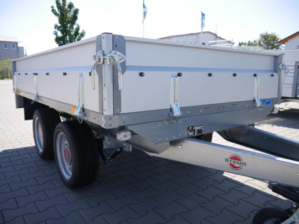 Stema Systema Hochlader Stahl 2,51×1,53m 2000kg 100 Km/h