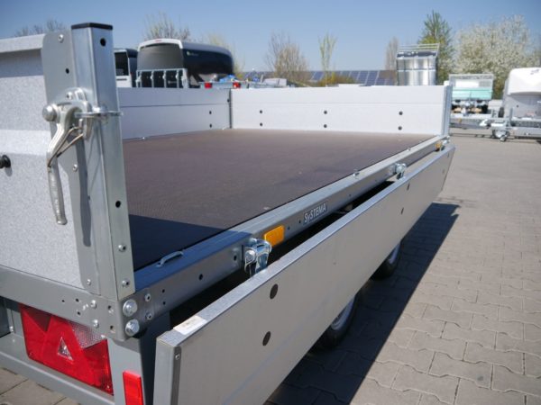 Stema Systema Hochlader Stahl 3,01x1,83m 2700kg 100 Km/h