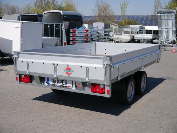 Stema Systema Hochlader Stahl 3,01x1,83m 2700kg 100 Km/h