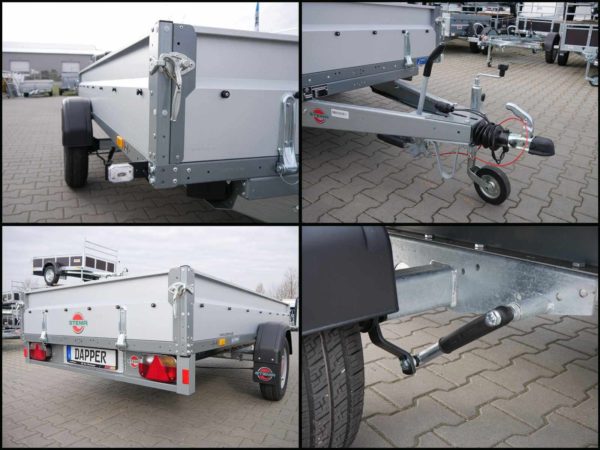 Stema Systema Tieflader mit abbaubaren Bordwänden