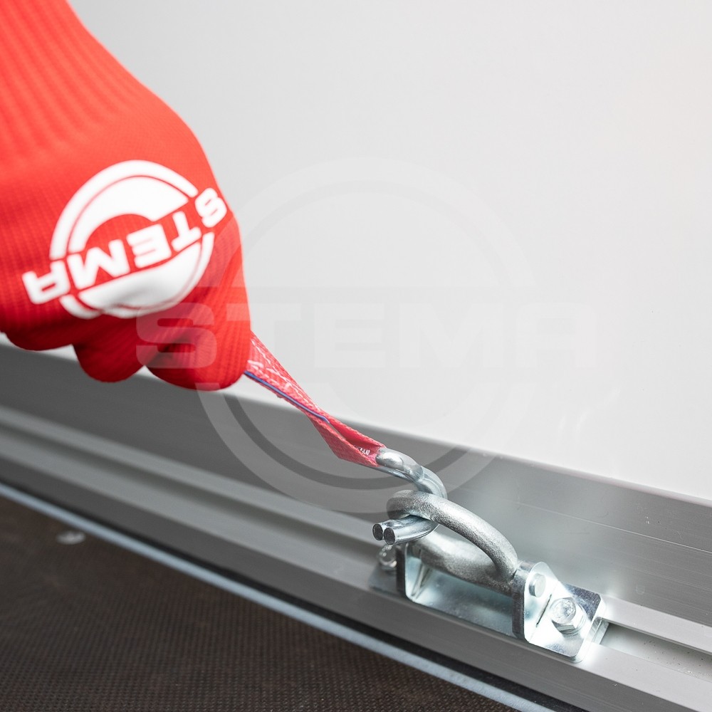 Stema ZT171424.VS Zurrpunkt mit Ring für Kofferanhänger (vier Stück)