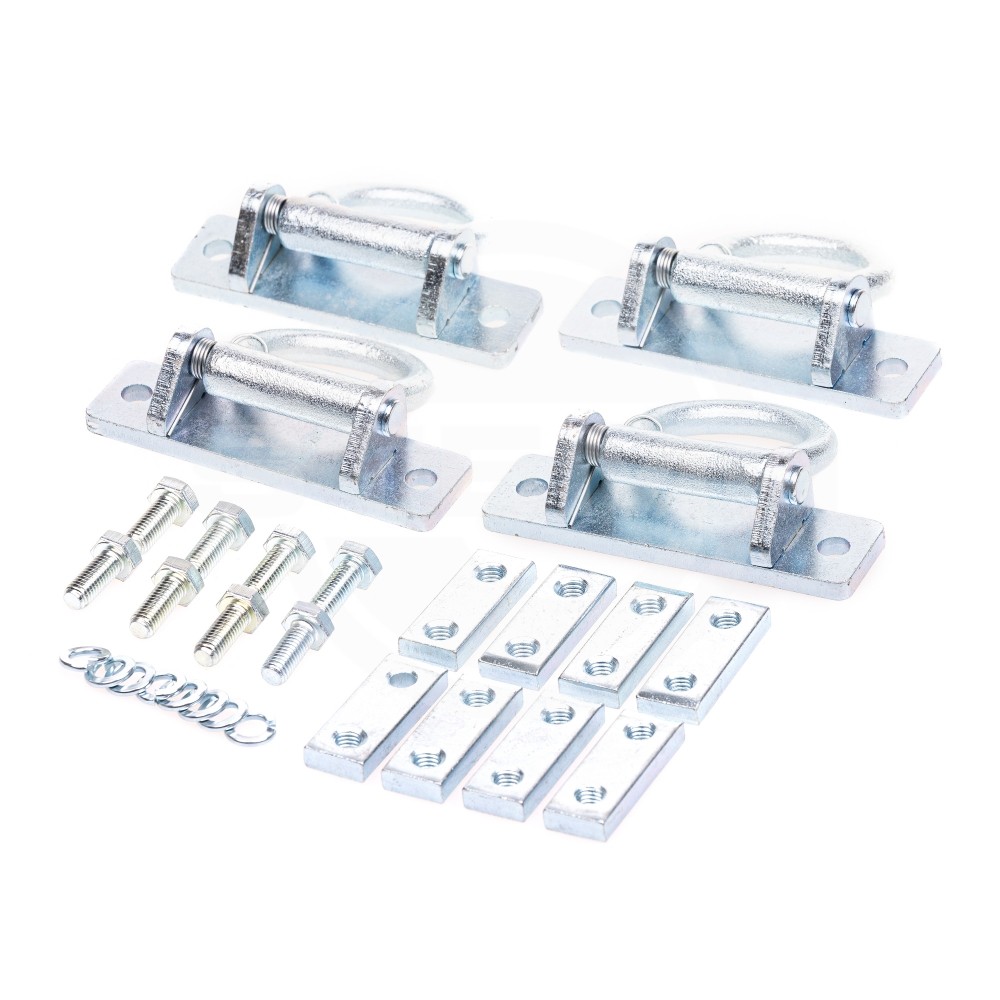 Stema ZT171424.VS Zurrpunkt mit Ring für Kofferanhänger (vier Stück) – Bild 2