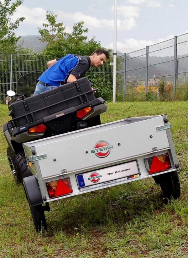 Stema leichter mini Anhänger perfekt für an das Quad