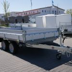 Stema Systema Hochlader Stahl 3,01x1,83m 2700kg 100 Km/h