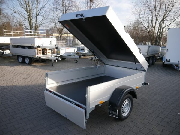 Saris McAlu Deckelanhänger 2,05x1,33x0,50m 750kg zwei Dachgepäckträger – Bild 12