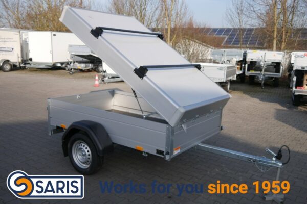 Saris McAlu Deckelanhänger 2,05x1,33x0,50m 750kg zwei Dachgepäckträger