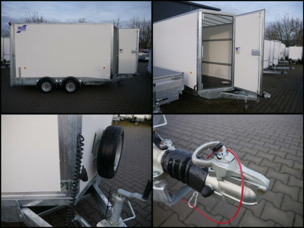 Ifor Williams BV 126 4,08x1,73x2,13m 3500kg +Rampe-/Tür +Parabelfederung – Bild 3