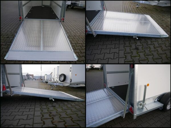 Ifor Williams BV 126 4,08x1,73x2,13m 3500kg +Rampe-/Tür +Parabelfederung – Bild 5