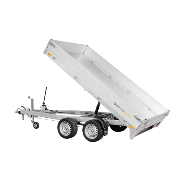 Saris K1 3,06x1,70x0,30m 2700kg Rückwärtskipper Handpumpe – Bild 3